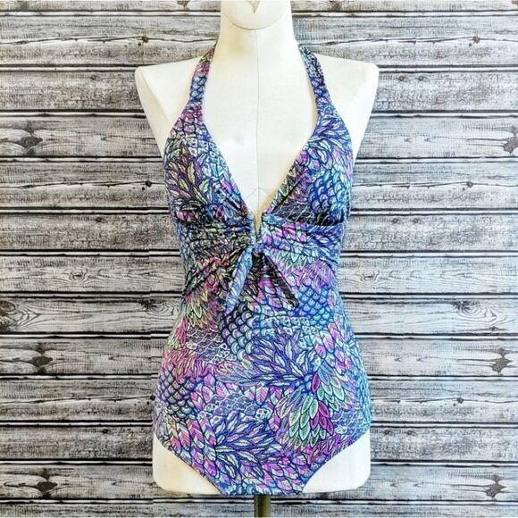 Maríe Meili | Halter Neck Neptune Swimsuit | XS - Picture 2 of 8